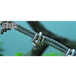 トラスコ中山 ワイヤークリップ ステンレス製 18-20mm用 (1個入) 1個18-206272.435 FC238FA-2081080-イメージ2