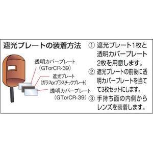 トラスコ中山 溶接用手持面 FC815JF-2282771-イメージ2