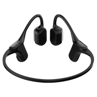 AVIOT WB-E1M-BK 骨伝導イヤホン Openpiece Elite metallic black