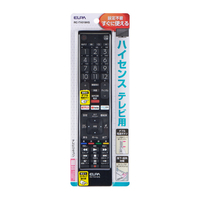 エルパ RC-TV019HS テレビリモコン(ハイセンス用) |エディオン公式通販
