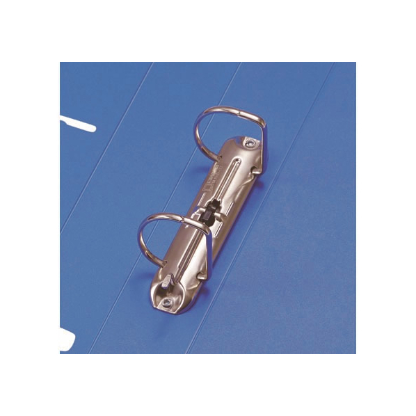 （※プロフ必須） キングジム レバーリングファイル D型 青とじ厚25mm10冊