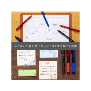 ぺんてる エナージェルエス 0.7mm 赤 FC91856-BL127-B-イメージ6