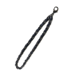 abbi Leather Chain Hand Strap ネイビー 7129CN-イメージ1