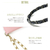 abbi Leather Chain Hand Strap ネイビー 7129CN-イメージ6