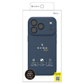 トリニティ iPhone 18 Pro用 / 17 Pro用 [NUNO] マグネット吸着式アクセサリー対応 背面シリコンレザーケース ネイビー TR-IP26M3-NNSL-SINV