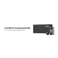 insta360 CINSABMA-X432 X4 360度アクションカメラ スノーボード