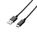 エレコム USB2．0ケーブル(認証品、A-C) 1．0m ブラック U2C-AC10NBK