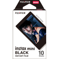 富士フイルム インスタントフィルム instax mini ブラック INSTAXMINIBLACKFRAMEWW1