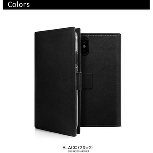 dreamplus iPhone XS/X用ケース business JACKET ブラウン DP10130I8-イメージ8