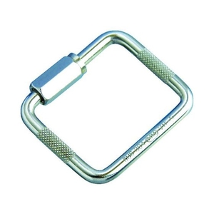 トラスコ中山 四角リングキャッチ ステンレス製 3mm 3環付き29521 FC145FB-8560789-イメージ1