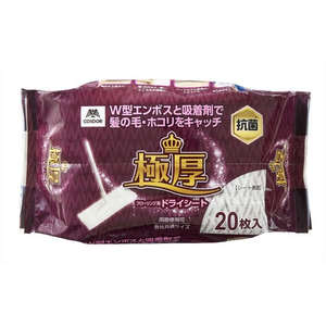 山崎産業 極厚 フローリング用ドライシート 20枚入 FCE316T-209156-イメージ1