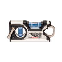 シンワ測定 ハンディレベル　MEGA-MAG　100mm白マグネット付 73130