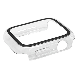 ラスタバナナ Apple Watch series6/5/4/SE第2世代/第1世代[44mm]用 ガラス+PC一体型 防水ケース クリア GHB4627AW44-イメージ1