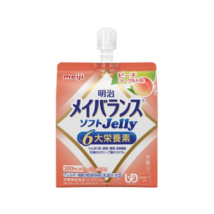 明治 メイバランス ソフトJellyピーチヨーグルト味125ml FC434NY-イメージ1