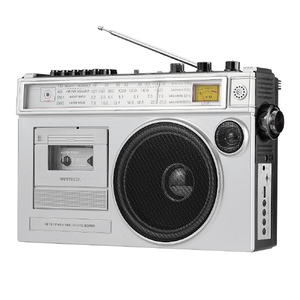 WINTECH モノラルラジカセ シルバー SCT-MB300-イメージ2