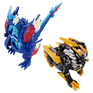 バンダイ メテオカイジュウシリーズ01 & 02 DXレキネス&トライガロンセット メテオカイジユウDXレキネストライガロンS バンダイ メテオカイジュウシリーズ01 & 02 DXレキネス&トライガロンセット メテオカイジユウDXレキネストライガロンS