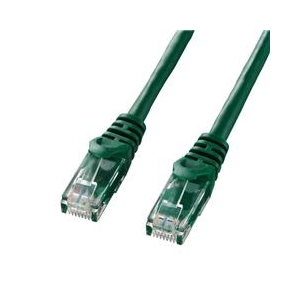 サンワサプライ カテゴリ6UTPLANケーブル(10m) グリーン LA-Y6-10G-イメージ1