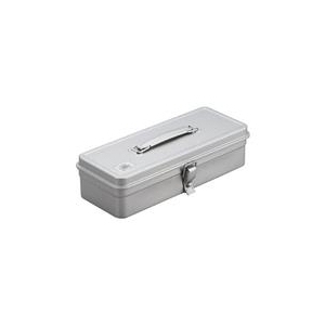 トラスコ中山 TRUSCO　トランク型工具箱　W320XD137XH96．5　シルバー T-320SV-イメージ1
