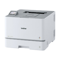 ブラザー A4カラーレーザープリンタ JUSTIO ホワイト＆グレー HL-L8570CDW