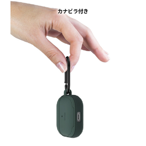 araree AirPods (第3世代)用ハイブリッドケース DUPLE ブラック AR23130AP3-イメージ10