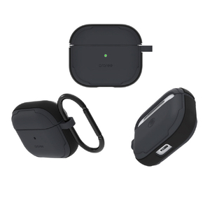 araree AirPods (第3世代)用ハイブリッドケース DUPLE ブラック AR23130AP3-イメージ15