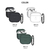 araree AirPods (第3世代)用ハイブリッドケース DUPLE ブラック AR23130AP3-イメージ11