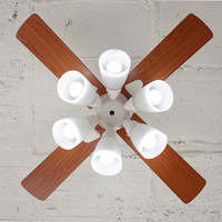 阪和 BIG-102-BK シーリングファン Windouble 6灯 ブラック|エディオン