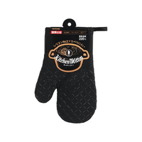 トルネ ノンスリップキッチンミトン ブラック FC887PU-MTN-108