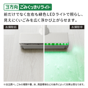 日立 自動ごみ収集ドック付きスティッククリーナー らくメンテスティック ナチュラルホワイト PV-BG1000R W-イメージ7