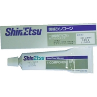 信越化学工業 シーリング 低分子シロキサン低減タイプ 100g 中粘度･難燃タイプチューブタイプ灰色100g FC598FP-4230183