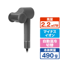 SALONIA スムースシャインスマートドライヤー グレー KSAL25120-GR