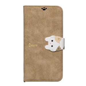 ＮＡＴＵＲＡＬ　ｄｅｓｉｇｎ iPhone 16用手帳型ケース NEW COCOTTE ベージュ IP24-61-COT05-イメージ1