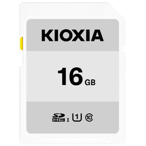 KIOXIA SDHC UHS-Iメモリカード(16GB) EXCERIA BASIC KSDBA016G-イメージ1