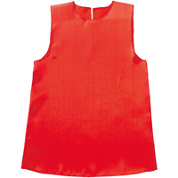 アーテック ソフトサテン ワンピース 赤 S FCE137V-19173