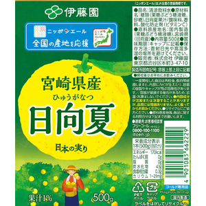 伊藤園 ニッポンエール 宮崎県産日向夏 500mL FCJ905K-イメージ7