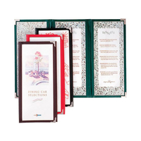 シンビ メニューブック ABW-6 黒 FC942LT-6975100