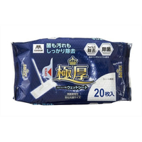 山崎産業 極厚 フローリング用ウエットシート 20枚入 FCE317T-209163