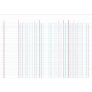 コクヨ バインダー帳簿用 三色刷 営業費内訳帳 B5 F804020-ﾘ-109-イメージ2