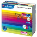 Verbatim データ用DVD+R DL 8．5GB 2．4-8倍速 インクジェットプリンタ対応 10枚入り DTR85HP10V1