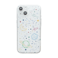 Dparks iPhone 14用ソフトクリアケース COSMOS DS24132I14