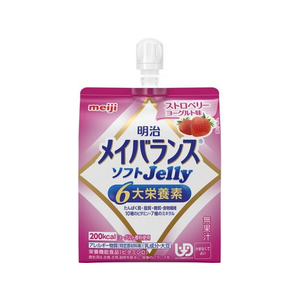 明治 メイバランス ソフトJellyストロベリーヨーグルト味125ml FC436NY-イメージ1