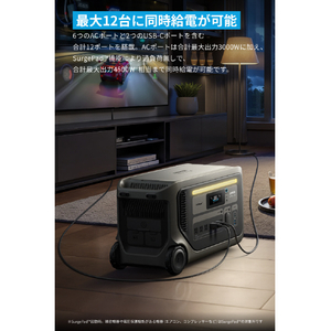 Anker Solix F3000 Portable Power Station A1782511-イメージ5