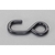 エスコ Sフック スチール黒メッキ 2個 25mm FCZ0207-EA638E-51-イメージ1
