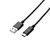 エレコム USB2．0ケーブル(認証品、A-C) 3．0m ブラック U2C-AC30NBK-イメージ1