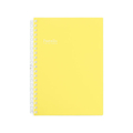リヒトラブ Pastello ツイストノート B6 21穴 イエロー FC09881-N1969-5