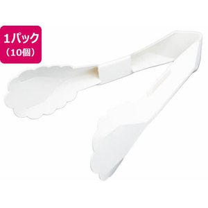 三和紙工 紙製トング 10P FCD747J-21670022-イメージ1