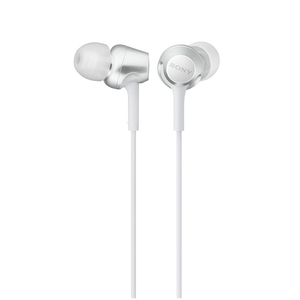 SONY 密閉型インナーイヤーレシーバー ホワイト MDREX255APW-イメージ1