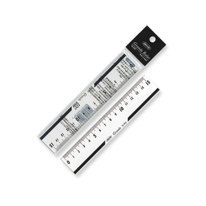 共栄プラスチック グランデ直線定規 15cm G-315 FC270YW-4605533-イメージ1