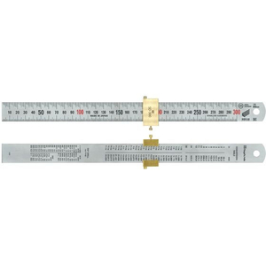 新潟精機 ディップス付シルバースケール 快段目盛 FC698NJ-SV-300DKD-イメージ1