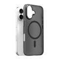 araree iPhone 16用AERO FRAME MagSafe対応ケース クリアブラック AR27133I16